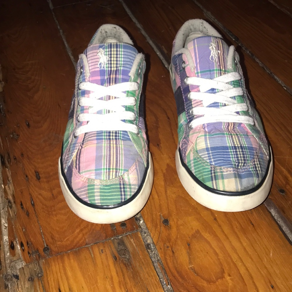 Polo plaid shoes